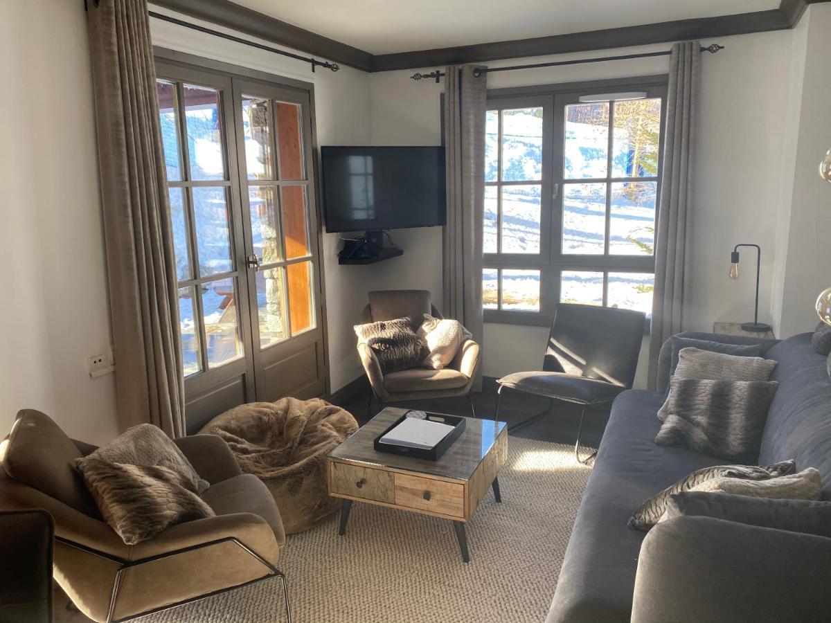 Arc 1950 - Appt 2 Chambres/ 1 Coin Nuit Luxueux- Ski Aux Pieds Les Arcs  Ngoại thất bức ảnh