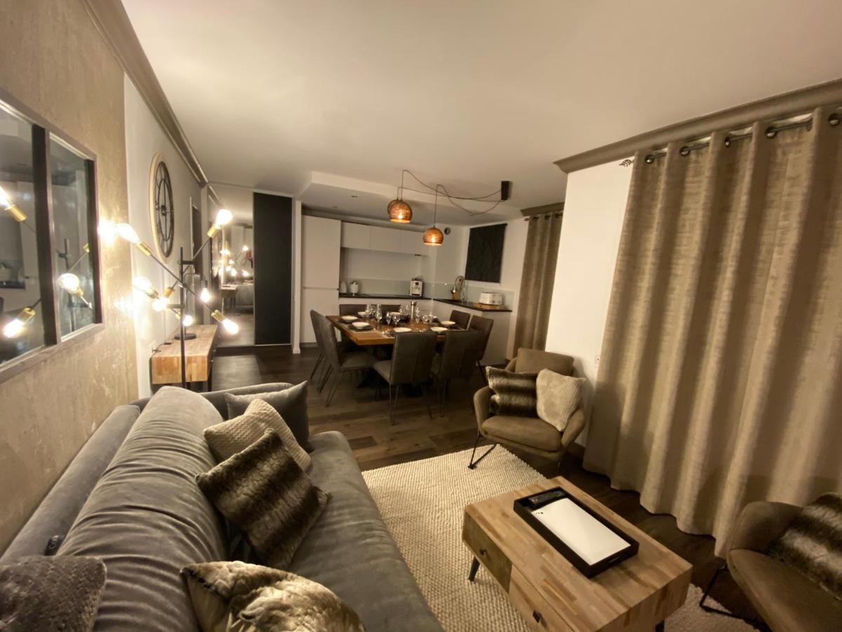 Arc 1950 - Appt 2 Chambres/ 1 Coin Nuit Luxueux- Ski Aux Pieds Les Arcs  Ngoại thất bức ảnh